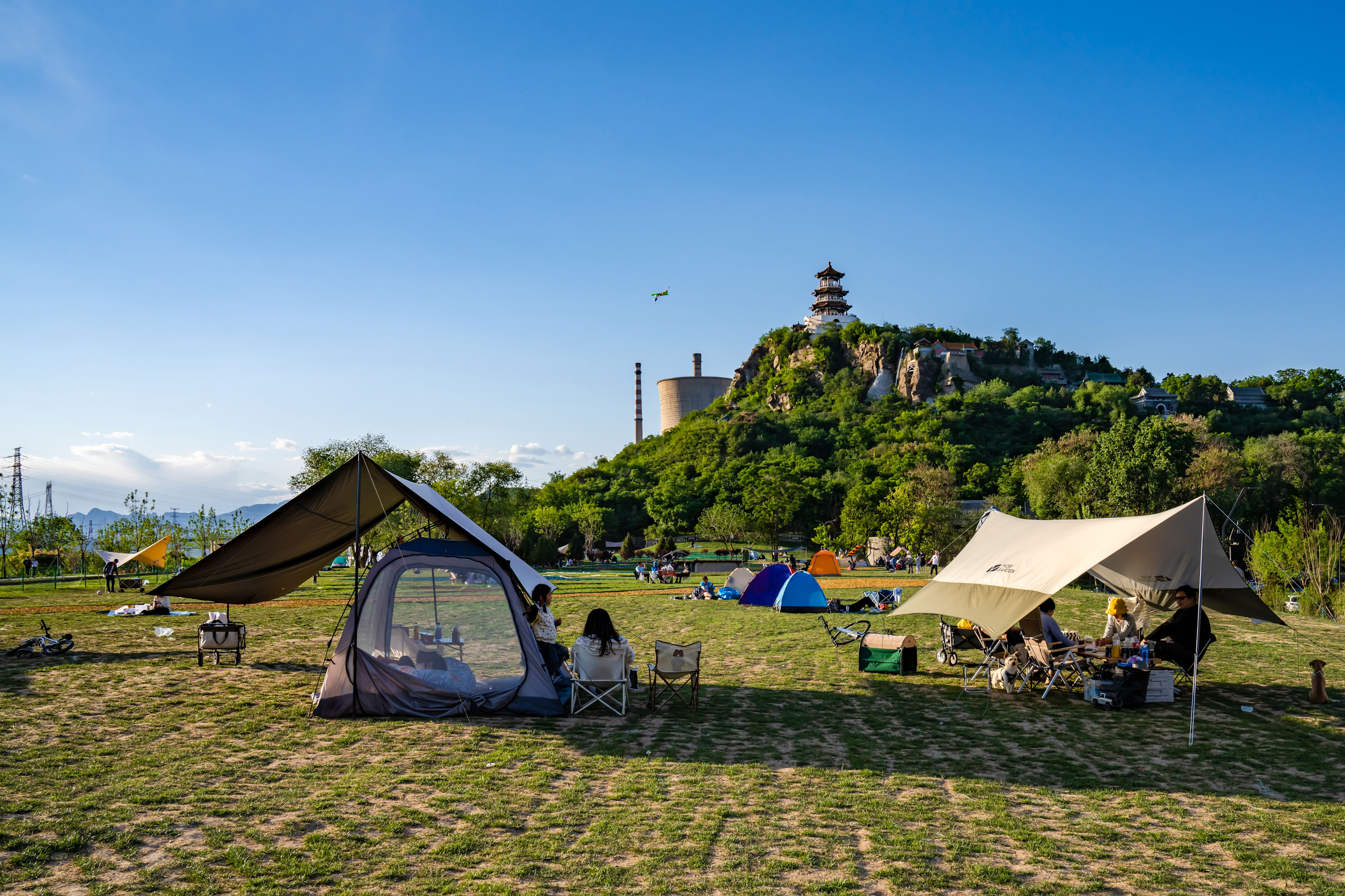 永定河畔鋼鐵遺存蝶變生態(tài)園區(qū)（組圖）